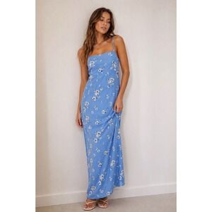 chinese dress ladies Crinkled Cotton Gauze Maxi Dress – LATTELOVE Co